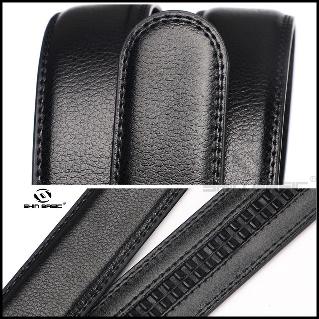 Dây Thắt Lưng, Nịt Nam Da Bò Cao Cấp - ShinBasic, Bảng Khoá Tự Động, Thời Trang Công Sở, BELTS21BAS13-2
