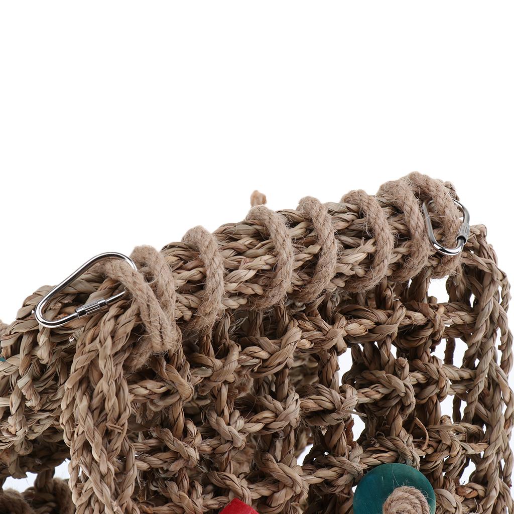 Bird Hammock Hanging Snuggle Cave Hamster Hut Bird Parrot Hideaway Toys S