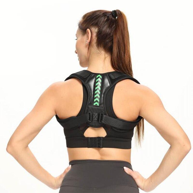 Adjustable Back Shoulder Posture Corrector Belt Clavicle Spine Support Reshape Body Home Office Sport Upper Back Neck Brace