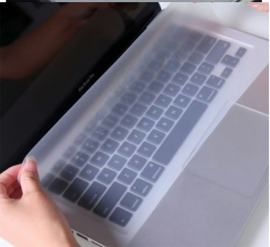 Miếng Phủ Bàn Phím Silicon Dành Cho Laptop 15 - 17 inch  Chống Nước, Chống Bụi Bẩn