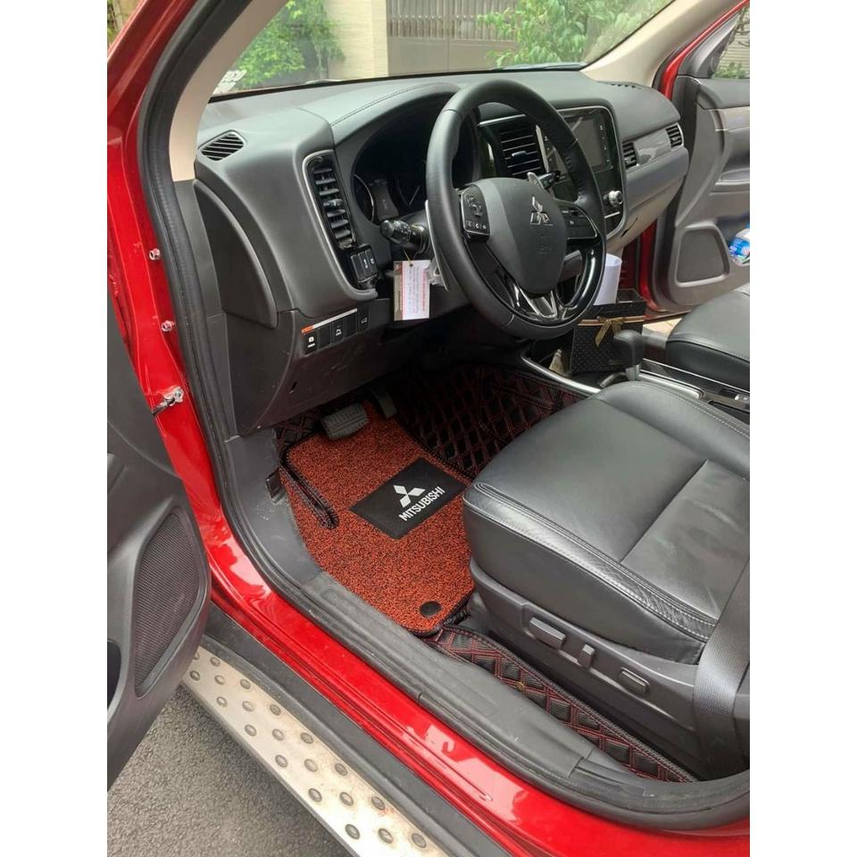 Thảm Lót Sàn Xe MITSUBISHI ATTRAGE đời 2019 - 2023, Thảm 5D mẫu da cao cấp, kết hợp rối sàn, Chuẩn Phom, Đa Dạng Mẫu Mã