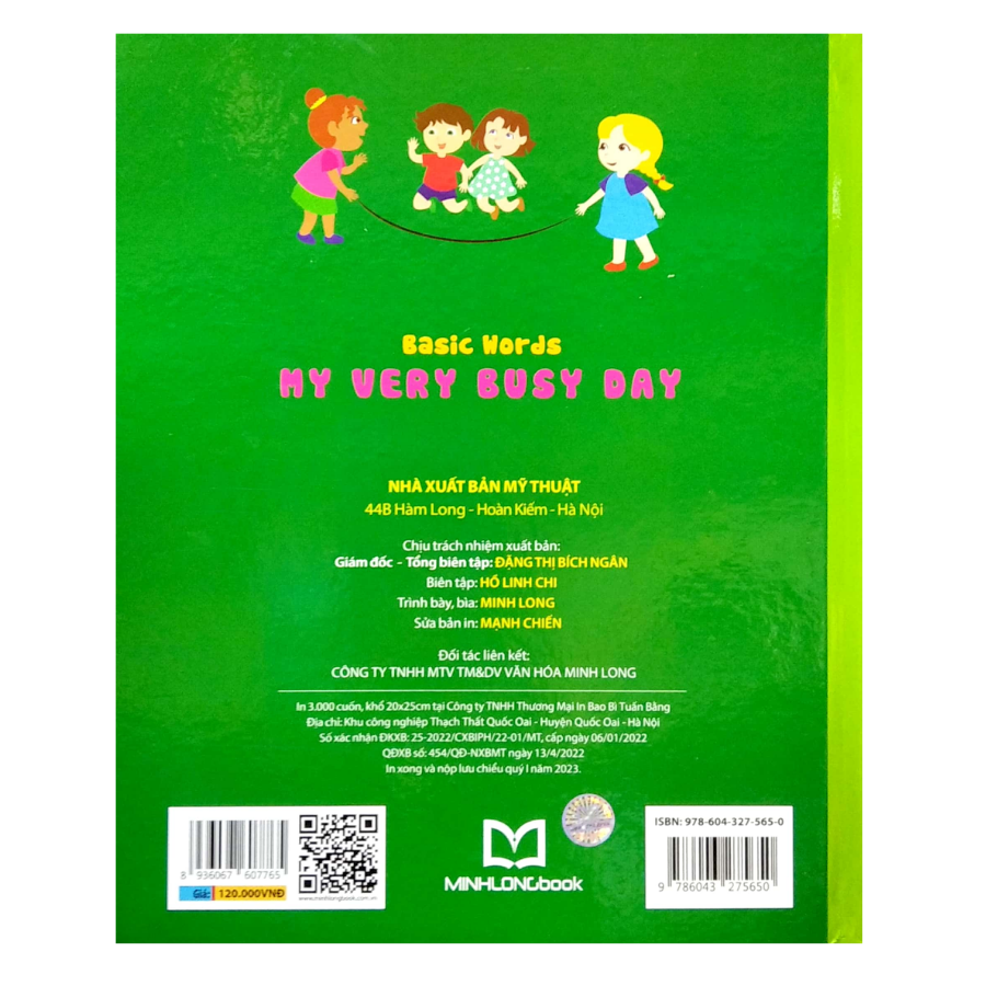 Basic Words - My Very Busy Day