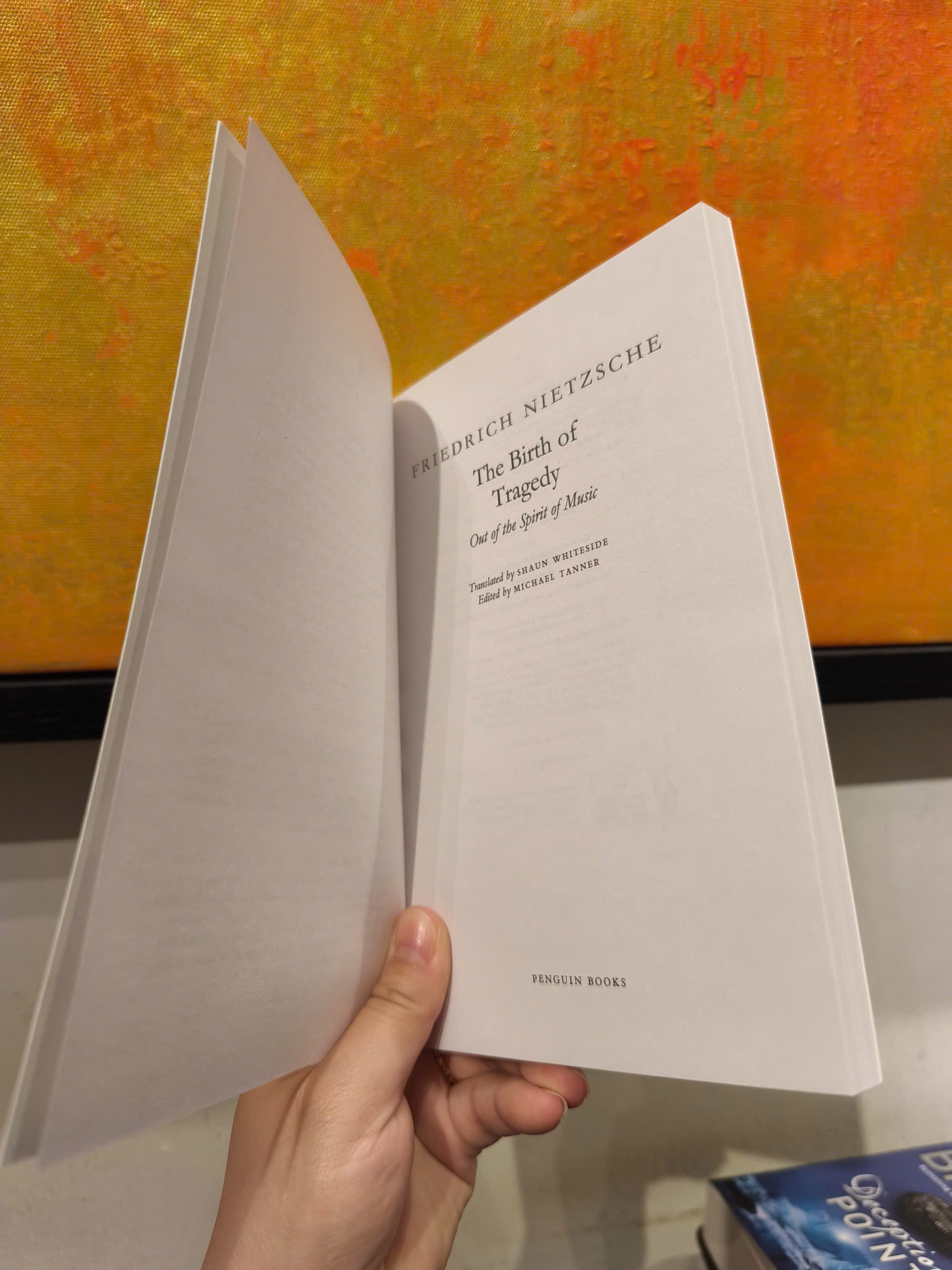 Sách - The Birth of Tragedy: Out of the Spirit of Music (Penguin Classics) by Friedrich Nietzsche