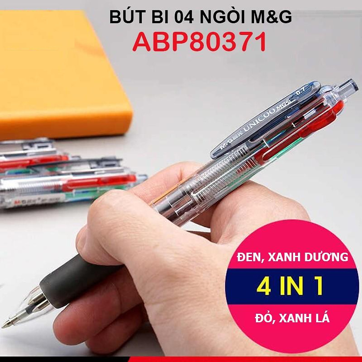 Hình ảnh Bút Bi 4 Màu M&G ABP80371