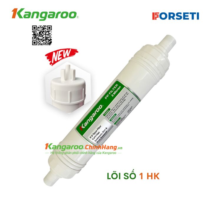 Lõi PP 5 Micron số 1 Kangaroo - Lõi đúc Dùng cho máy KG100HK KG10A5 KG61A3