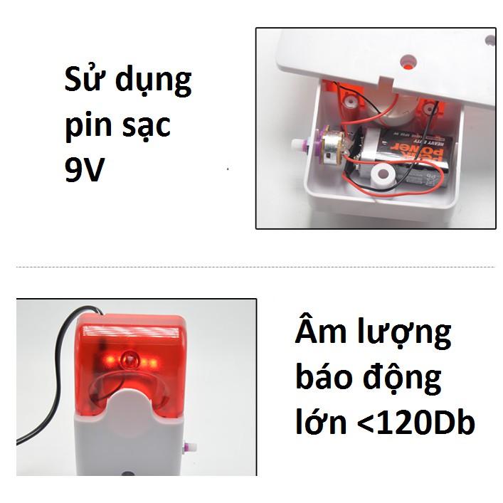 Đèn Báo Còi Hú Báo Động Mất Điện 3 Pha 380V MD03