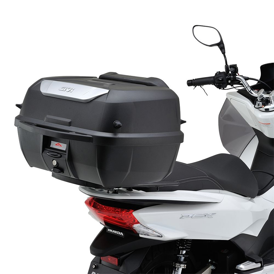 Thùng Givi E43NTL-ADV Mulebox 43L (Đen ốp bạc)