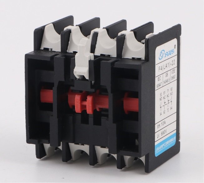 Tiếp điểm phụ contactor F4-11 , F4-22 , Tiếp điểm phụ lắp cho khởi động từ