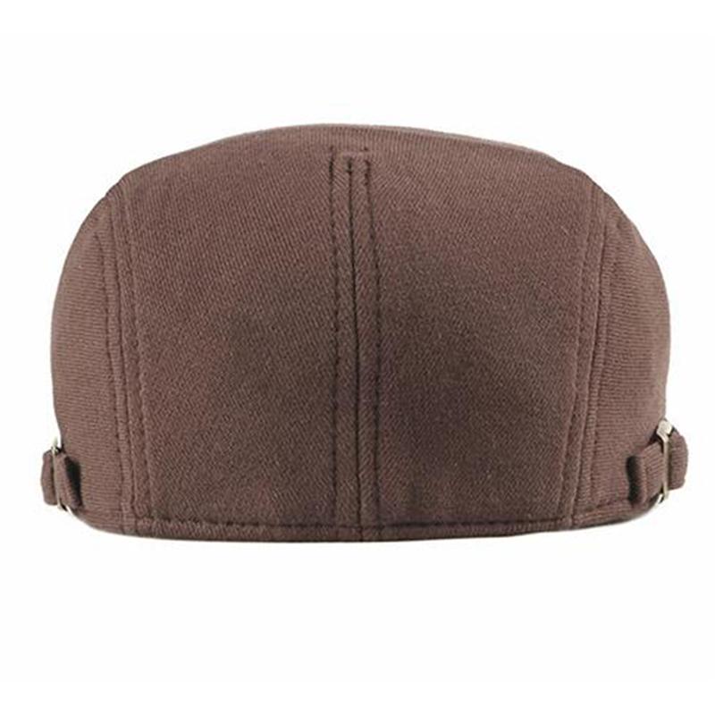 Bông Có Thể Điều Chỉnh Newsboy Mũ Lưỡi Trai Nam Nữ Casual Mũ Nồi Trai (Mềm Mại Màu Lái Xe Cabbie Nón Lưỡi Trai Unisex Đen Xám nón