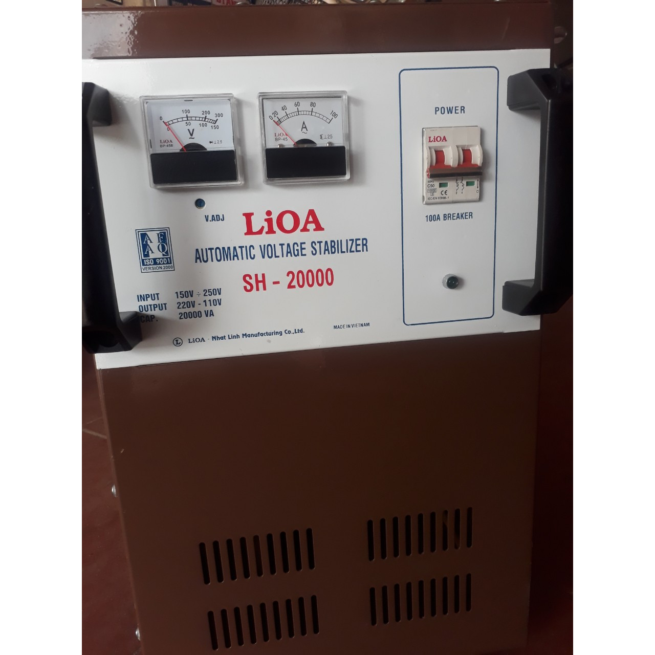 LIOA 20KW 1 PHA DẢI 150-250V