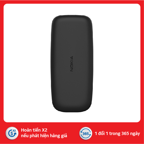 Điện thoại Nokia 105 Singel sim - Hàng chính hãng