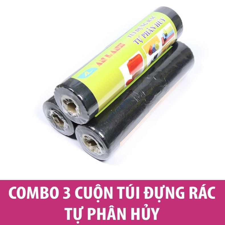 Túi đựng rác tự phân hủy An Lành không mùi 43X53cm - 0.5kg