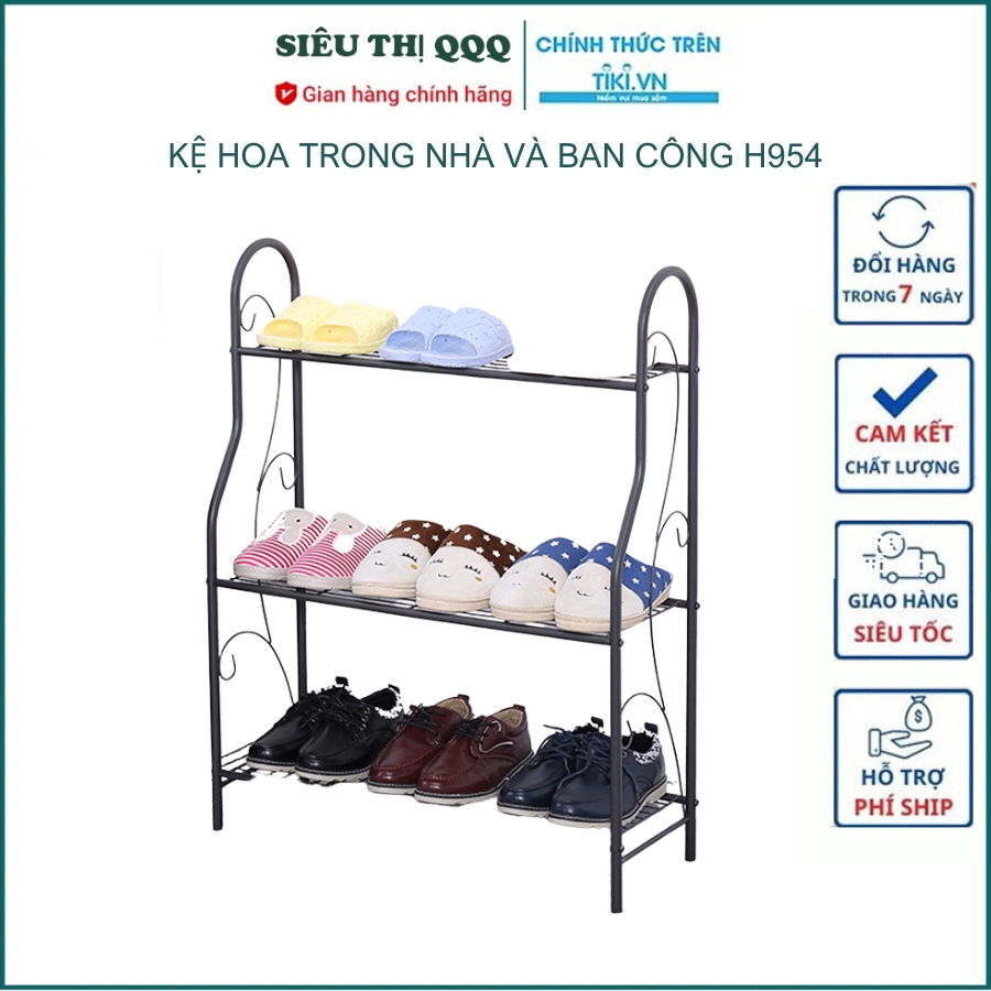 Kệ giầy 3 tầng đẹp - Hàng chính hãng