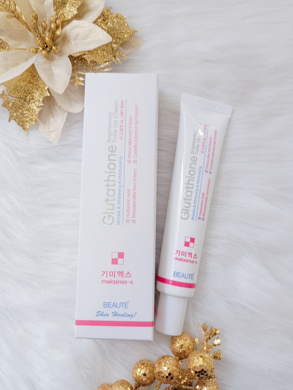 Kem Dưỡng Trắng Da Nâng Tone Melasma Glutathione Brightening TONE UP Cream 40ml - Hàn Quốc