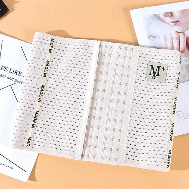 COMBO 2 Đai nịt bụng thông hơi chống cuộn chữ M cao cấp