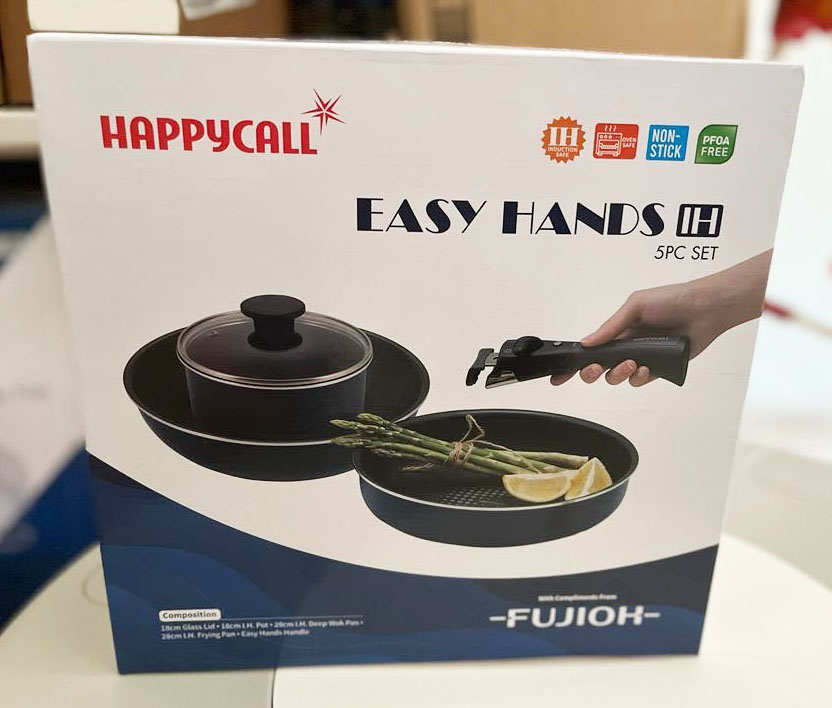 Bộ Nồi Cán Rời Đáy Từ Easy Hand 5 món - 4900-0115