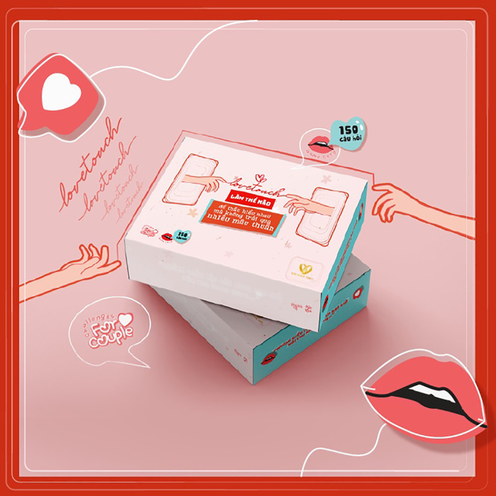 Bộ Game Card Love Touch Drinking Game Giúp Thấu Hiểu Đối Phương Trong Tình Yêu