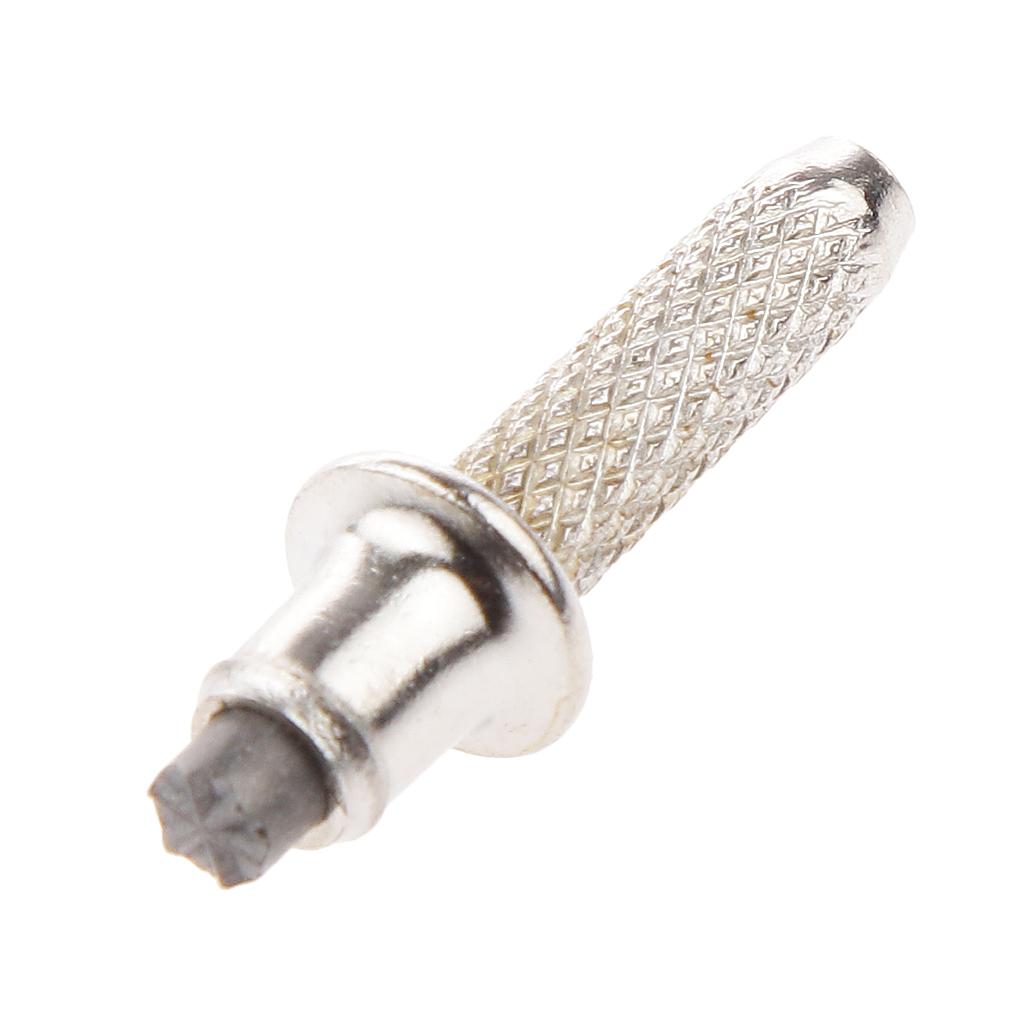 5xReplacement Rod Tip for Hiking Walking Alpenstock Trekking Pole Stick Silver