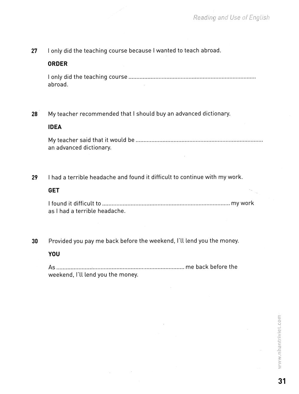 Sách Collins English For Exams - Cambridge English First (Kèm CD)