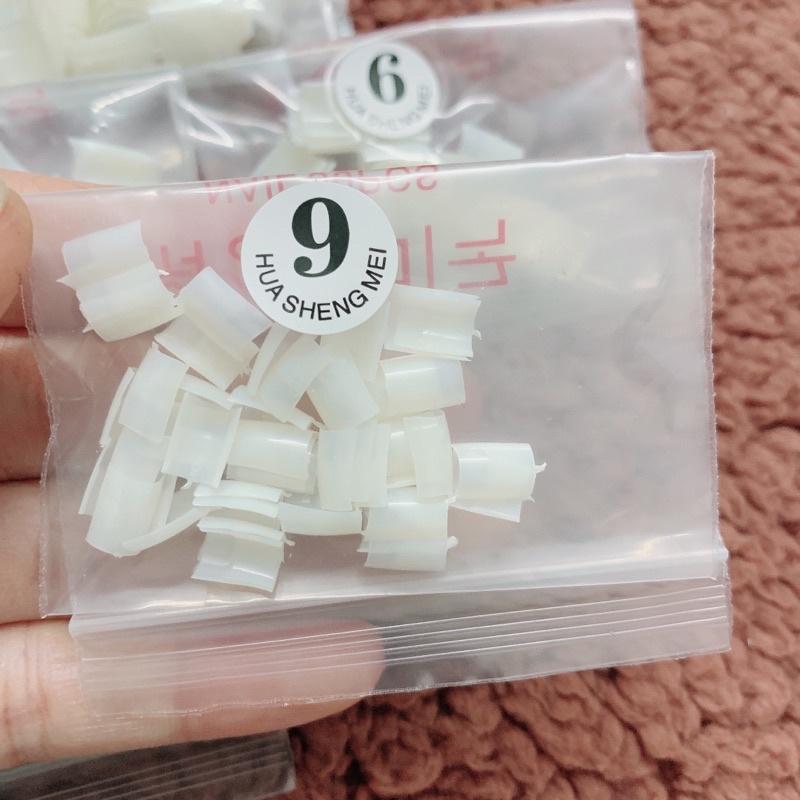 Móng nối chân vuông ngắn đủ size