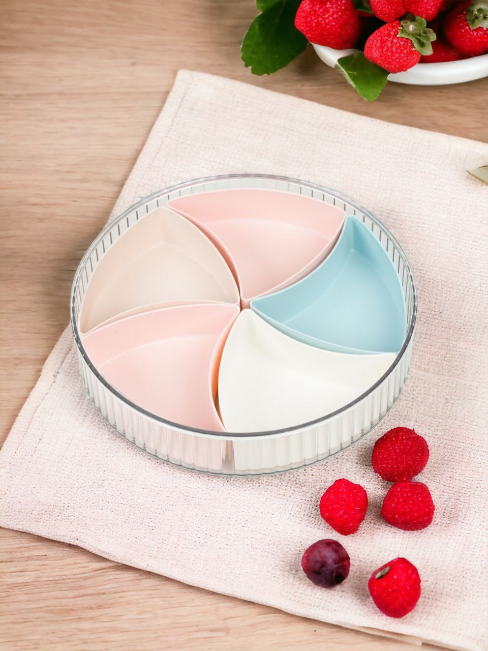 Khay mứt TẾT đựng bánh kẹo Khay gồm 5 hũ ngũ lộc lớn xinh xắn hình kim kim cương biểu hiện sang trọng trong ngày tết