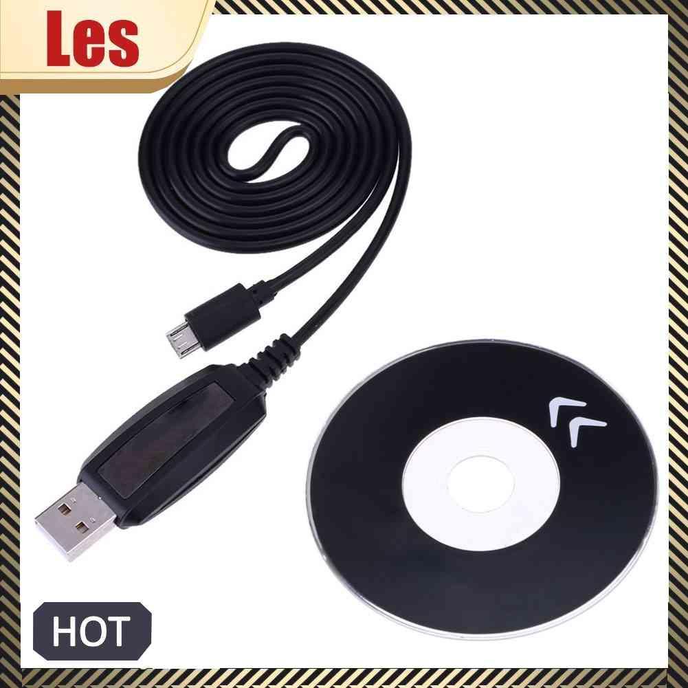 Dây Cáp Lập Trình USB Với Đĩa CD Cho Bộ Đàm Baofeng BF-T1 Mini