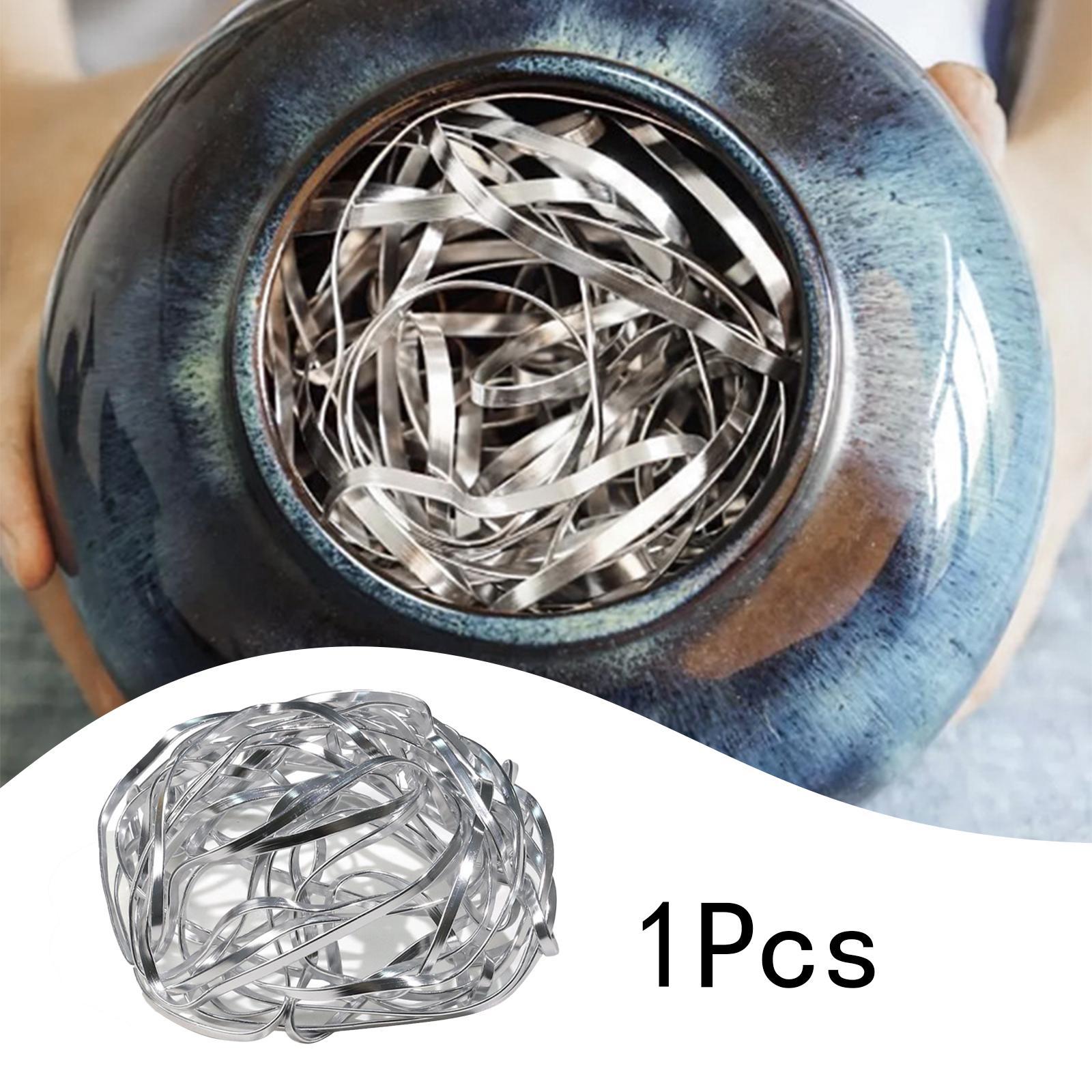 Twistable Floral Frog Flower Arranger Ikebana 16ft Holder Bendable for Vase Mouth Tabletop Flower Pin Frog Flower Frog