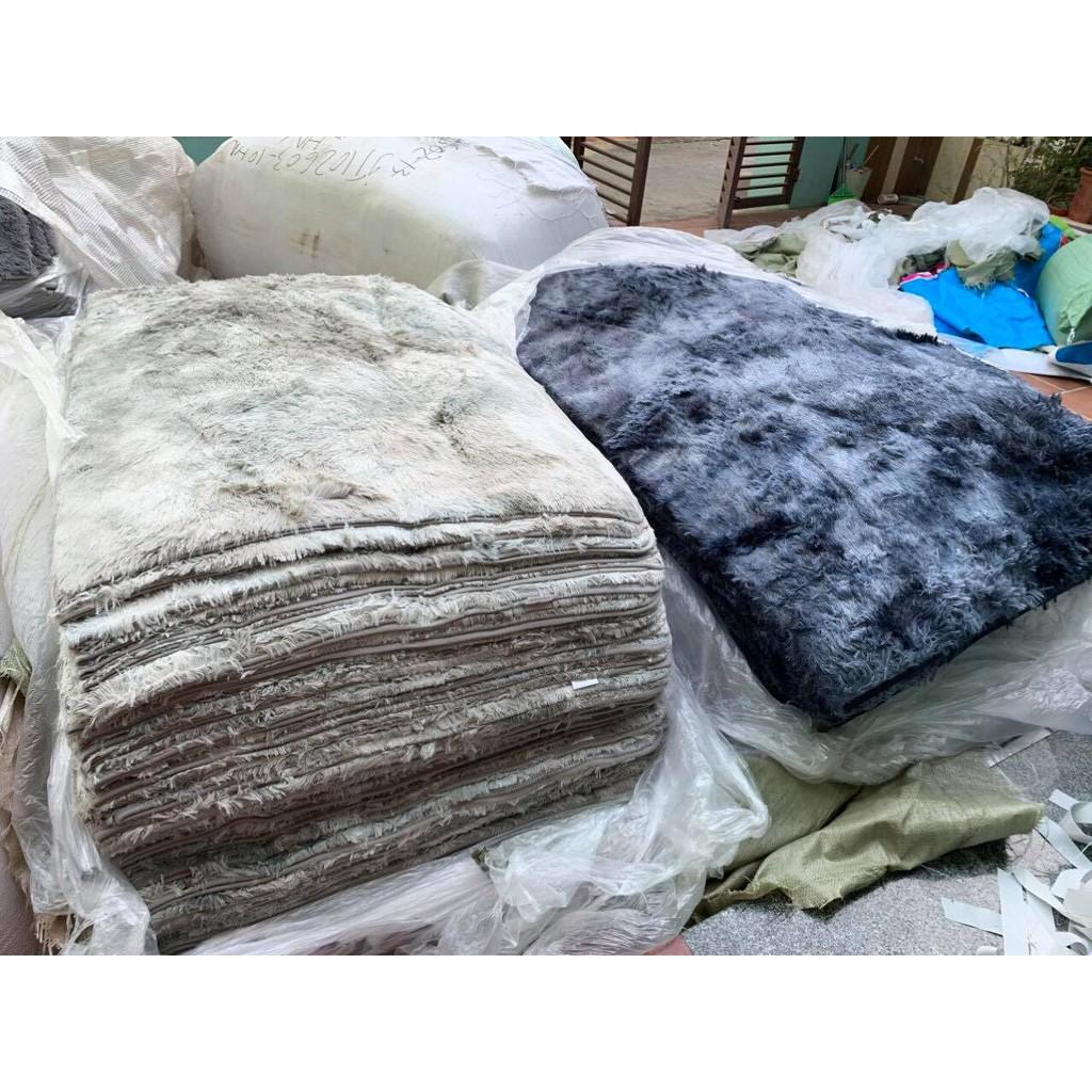 THẢM LOANG LÔNG TRANG TRÍ NHÀ CỬA LÔNG DÀY ĐẸP MẶT SAU CÓ CHỐNG TRƯỢT KÍCH THƯỚC 1m6*2m
