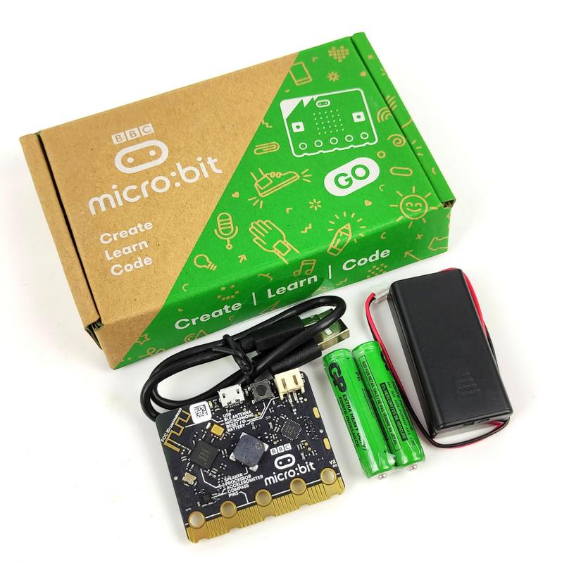 Kit lập trình STEM cho bé Micro:bit Go V2 - Hàng Chính Hãng