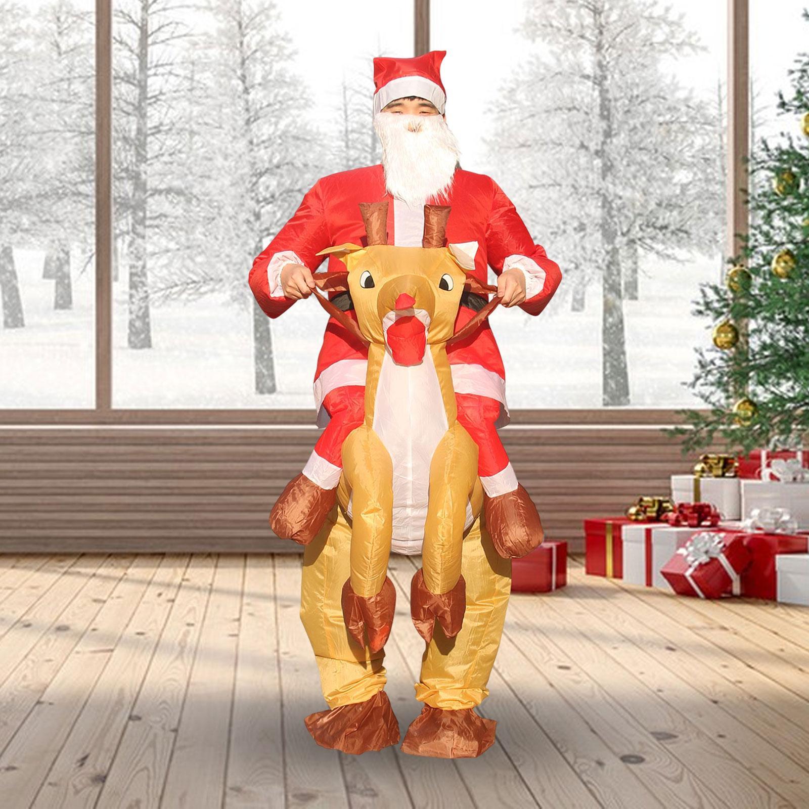 2x Inflatable Costume Fancy Dress Comfortable Cosplay for Holiday Party