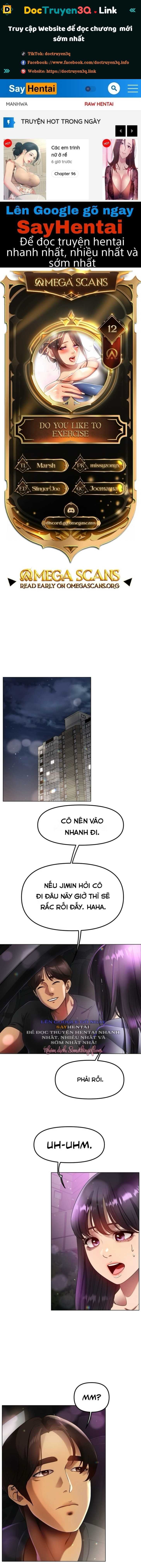 cô có thích tập thể dục không? chapter 12 1