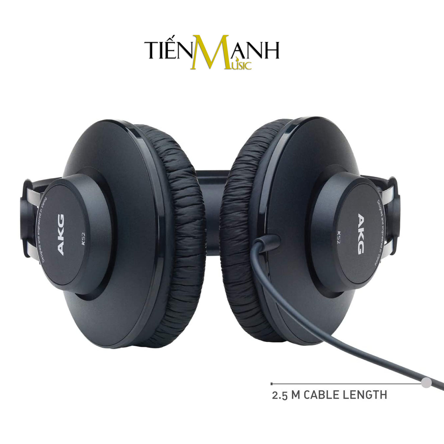 Tai Nghe Kiểm Âm AKG K52 Over-Ear Studio Monitor Headphones Professional - Kèm Móng Gẩy DreamMaker