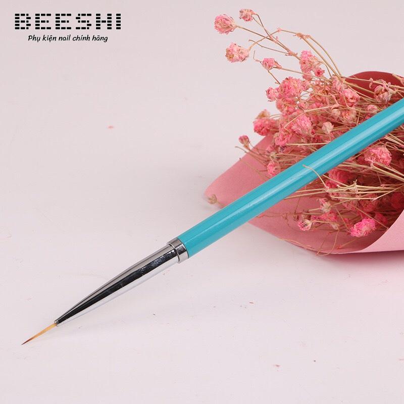 Set 3 cây cọ nét cán gỗ đủ 3 size đầu lông cọ sắc nét -beeshi shop nail
