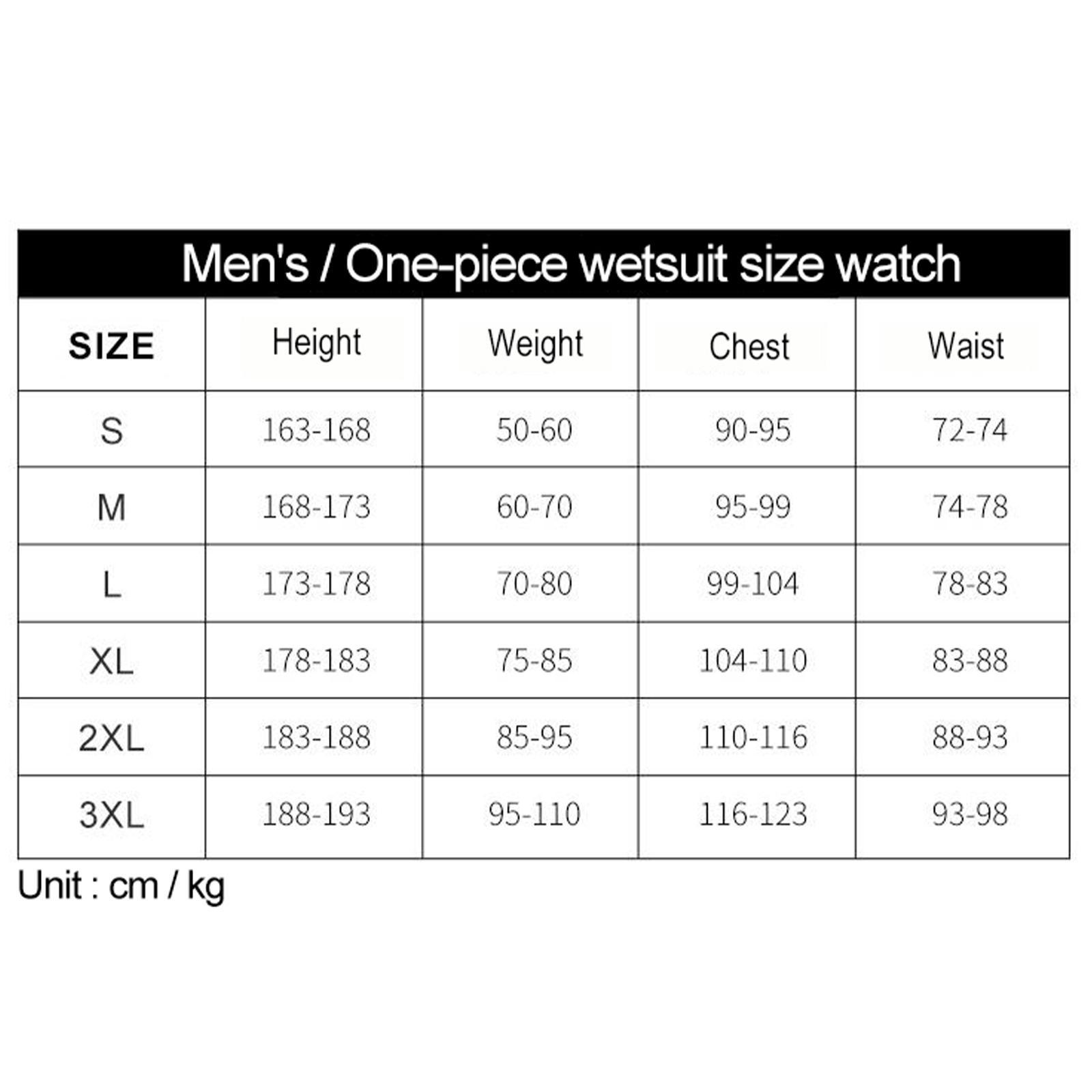 1.5mm Neoprene Men Wetsuit Diving Suit Keep Warm Wet Suit Kayaking Swimming