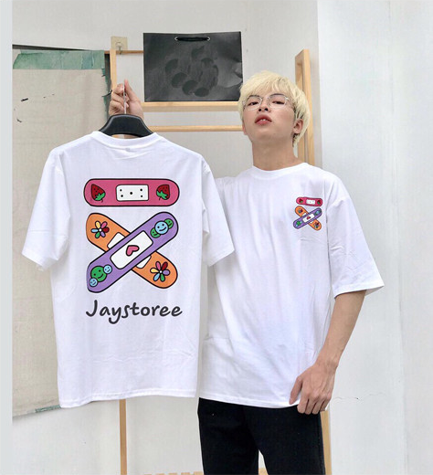 Áo thun Unisex form rộng dưới 70kg