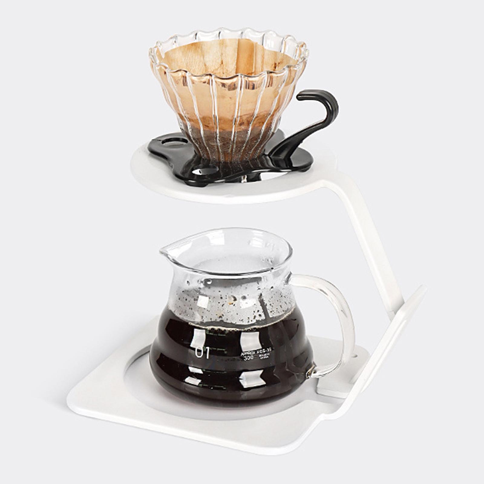 Iron Pour Over Tea Coffee Dripper Holder Stand Kitchen