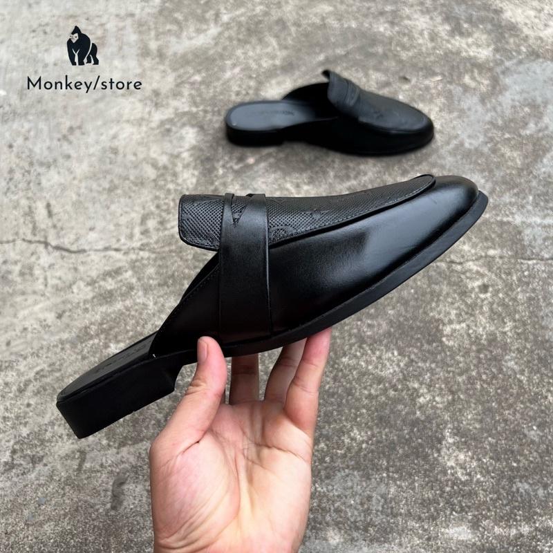 Giày sục nam,sục nam thời trang dập vân - Mã GSN17