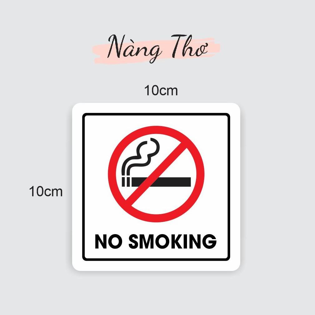 BẢNG MICA CẤM HÚT THUỐC 2MM_DECAL VIP