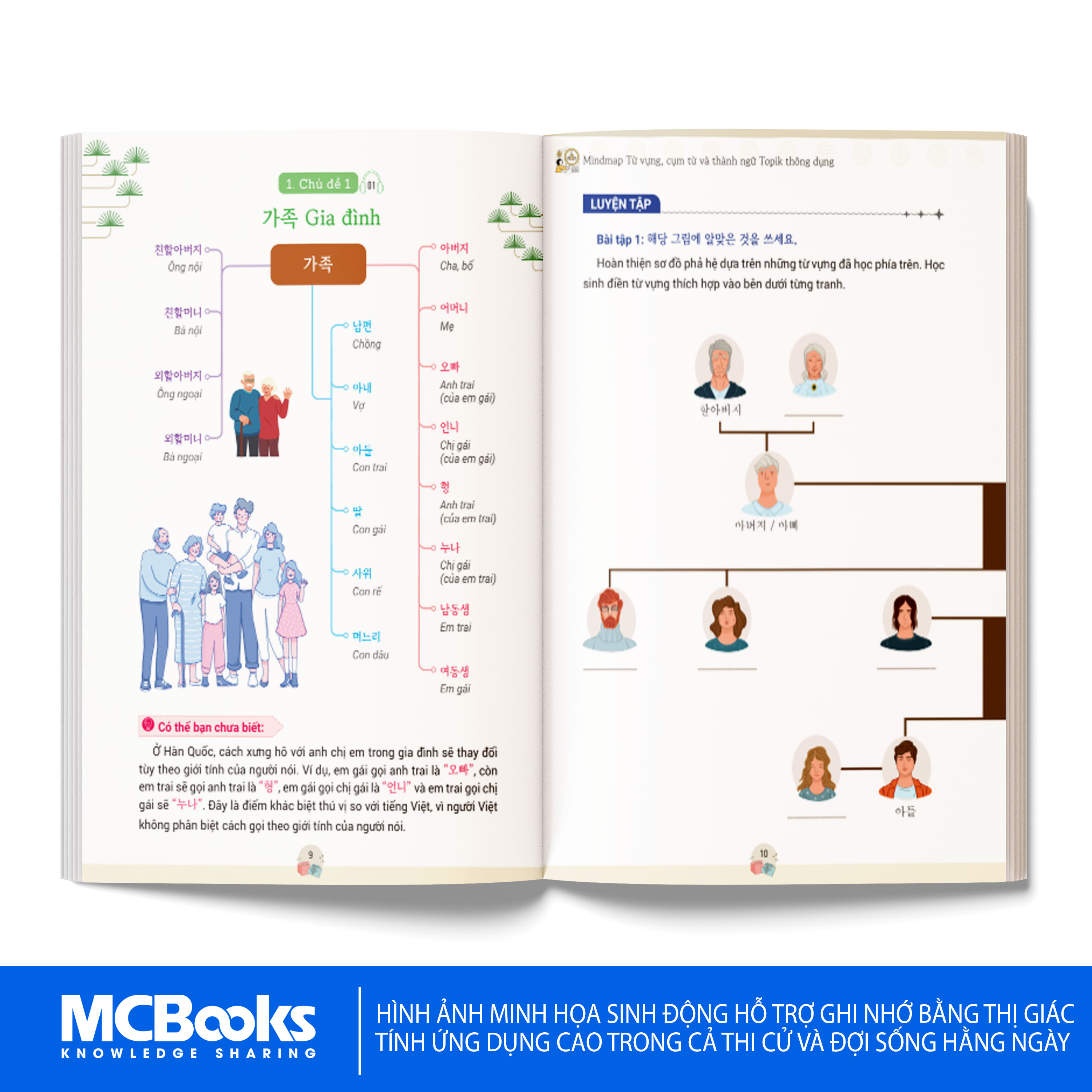 Sách - Mindmap từ vựng, cụm từ và thành ngữ Topik thông dụng