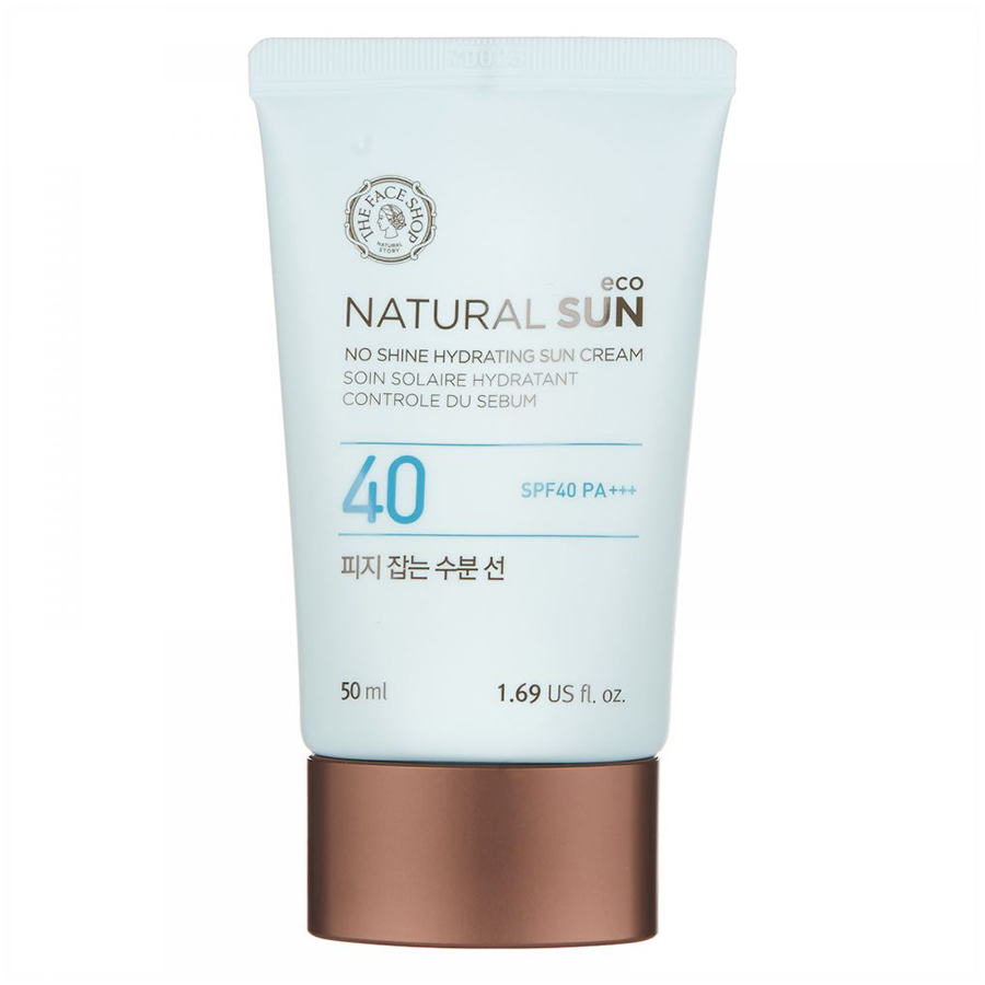 Kem Chống Nắng The Face Shop Natural Sun Eco No Shine Hydrating Sun Cream SPF40 PA+++ 31500201 (50ml)