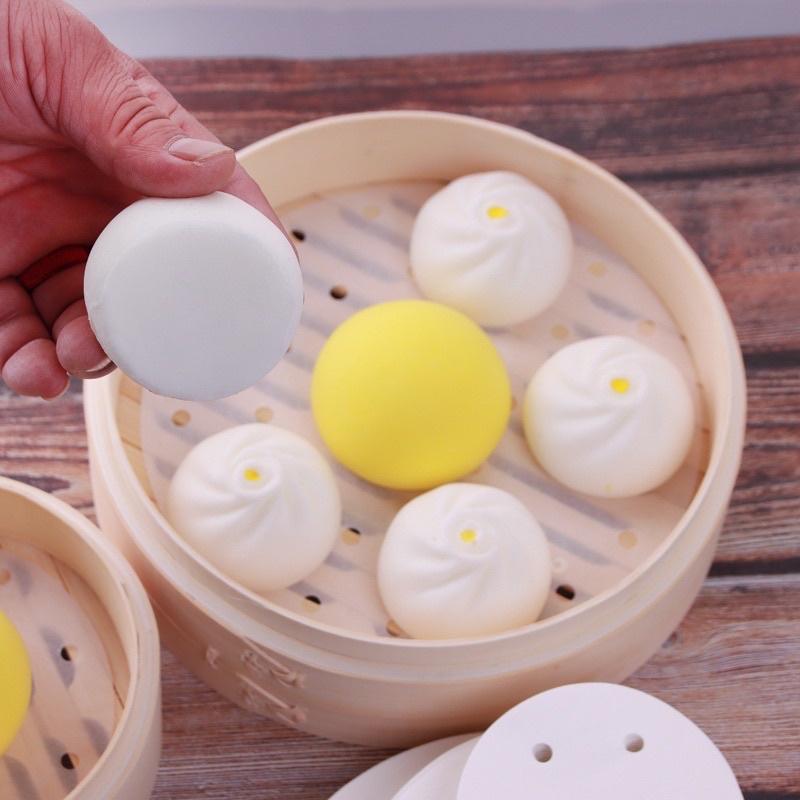 Set 100 Tờ Giấy Nến Tròn Đục Lỗ Dùng Lót Xửng Hấp Và Nồi Chiên Không Dầu ANHOME Tiện Lọi Giá Rẻ
