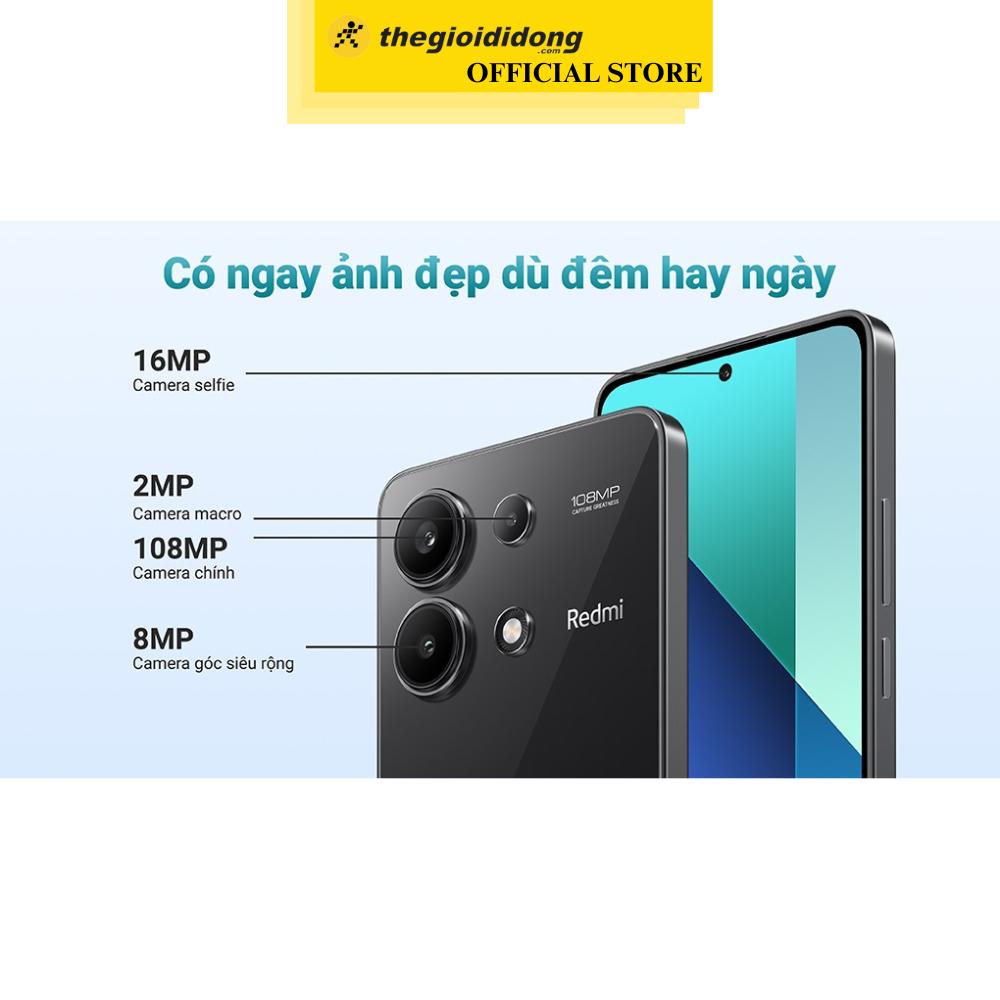 Điện thoại Xiaomi Redmi Note 13 (8GB/128GB) - Hàng Chính Hãng