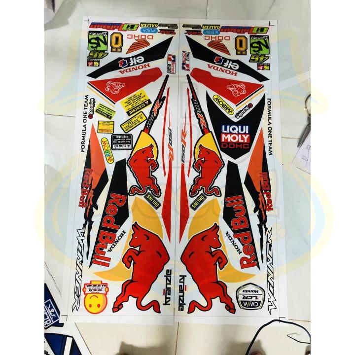 Tem rời winner redbull trắng