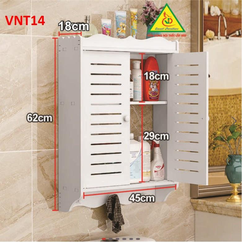 TỦ NHÀ TẮM CHỐNG THẤM NƯỚC VNT14- NỘI THẤT LẮP RÁP