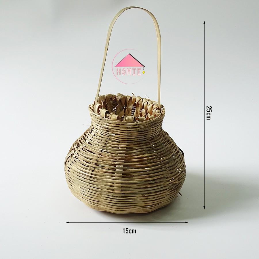 Giỏ cá cô Tâm trang trí độc đáo