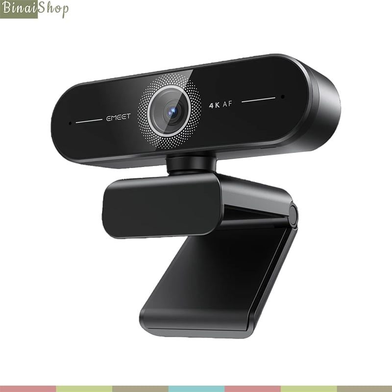 EMEET C60E / C60E Dual – Webcam Ultra HD 4K, PDAF Lấy Nét Siêu Nhanh, Mic Khử Ồn Dành Cho Học Online, Livestream Chuyên Nghiệp - Hàng chính hãng