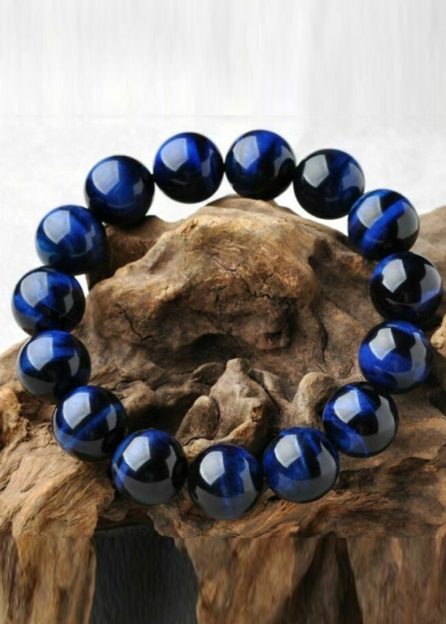 Vòng Tay Opal Mắt Hổ Xanh Tự Nhiên 13MM