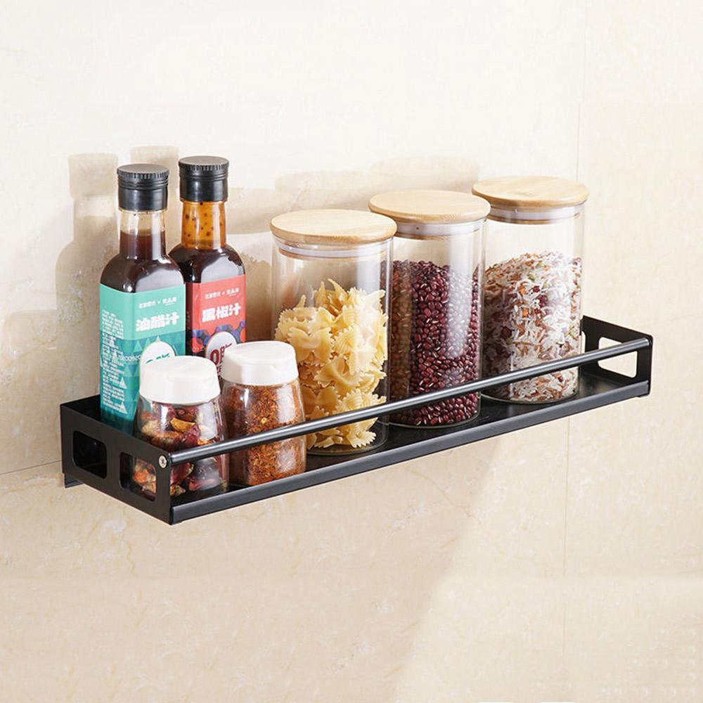 Hiện Đại Phong Cách Bắc Âu Bếp Nhà Tổ Chức Giá Treo Tường Giá Đựng Đồ Lọ Gia Vị Tủ Kệ Dụng Nhà Tắm Giá