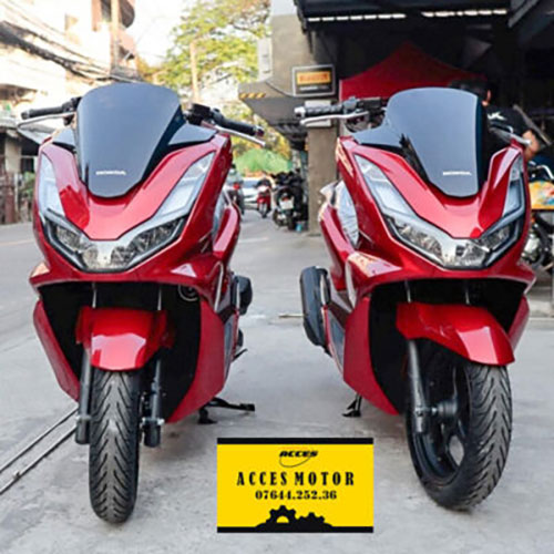 Kính chắn gió Honda PCX 160 Thái Lan chính hãng mã 67100-K1Z-T00ZA