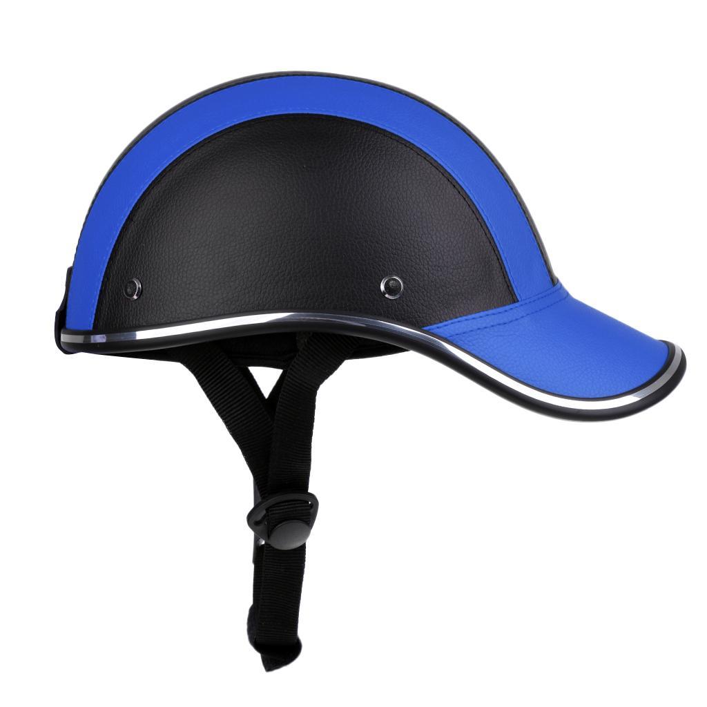 2xBaseball Style Motorcycle Bike Anti- Safe Hat Visor
